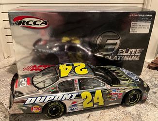 RARE 1/24 2004 Jeff Gordon HMS 20 Anniversary Platinum Series Elite