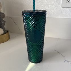 Starbucks Emerald Green Cylinder