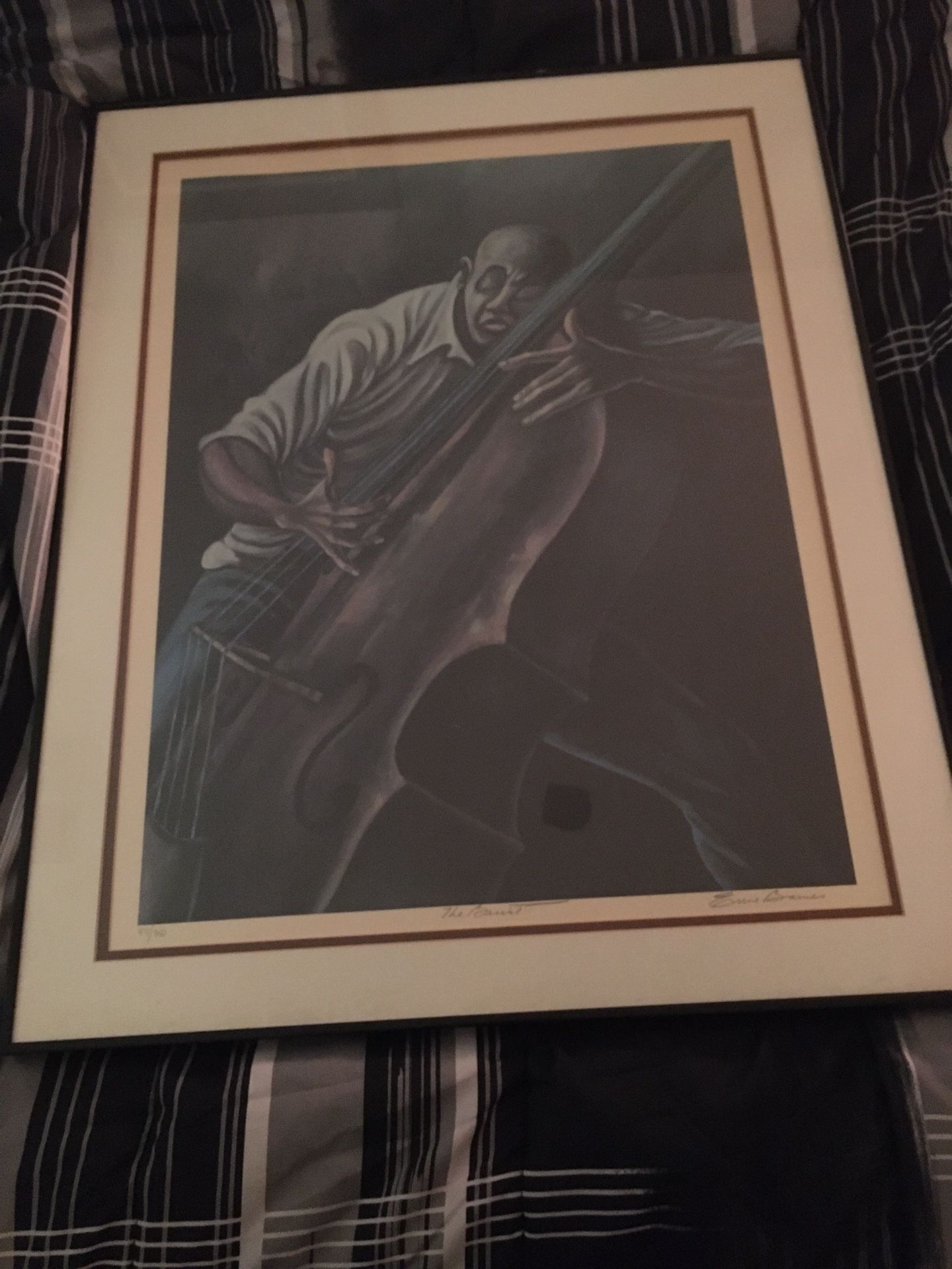 Ernie Barnes painting