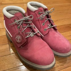 Pink Timberland Boots 