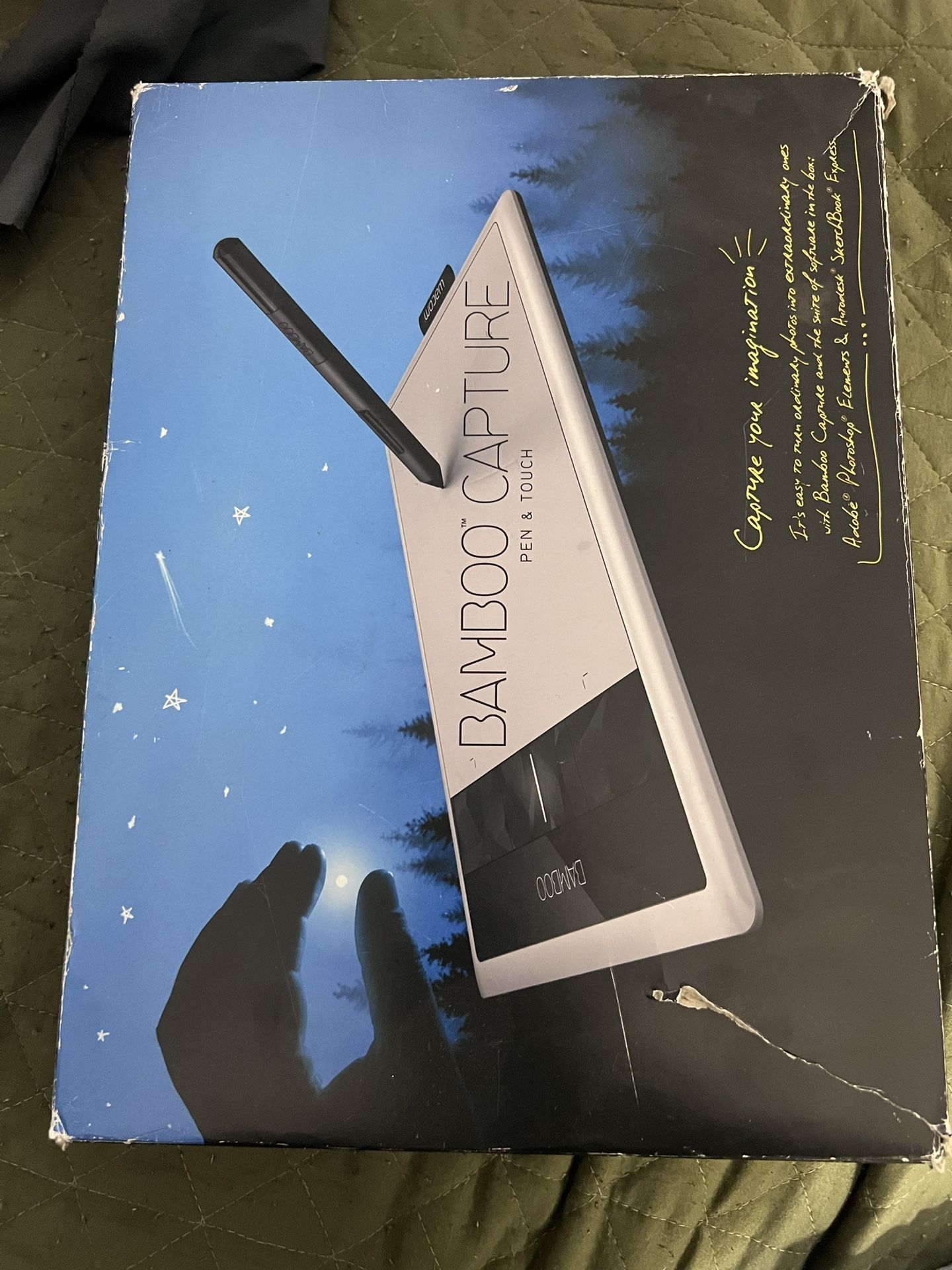 Drawing Tablet Bamboo Capture