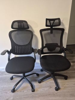 NEED GONE TODAY: Ergonomic Mesh Office Chairs (Like New!)
