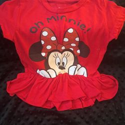 Red OH MINNIE! Shirt
