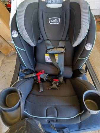 New Evenflo EveryFit All4One 3-in-1 Convertible Car Seat