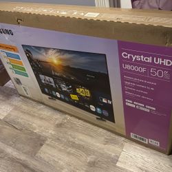SAMSUNG 50 INCH TV NEW  U8000F MODEL