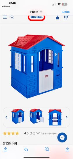 Llttle Tikes house