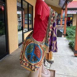 Embroidery Handbags Vintage Mother Day