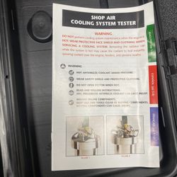 Snap-On Radiator Pressure Text Kit 