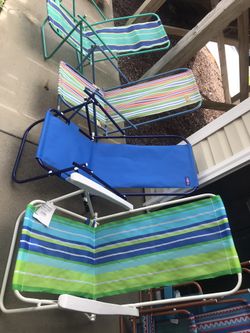 Chair beach $15 both $20