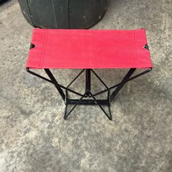 Small Fold Up Camping / Moto Camping Chair 275lb. Limit 