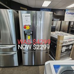 30 Cu. Ft. 4 Door Refrigerator, Door IN Door, Full Convert Drawer, Craft Ice Maker