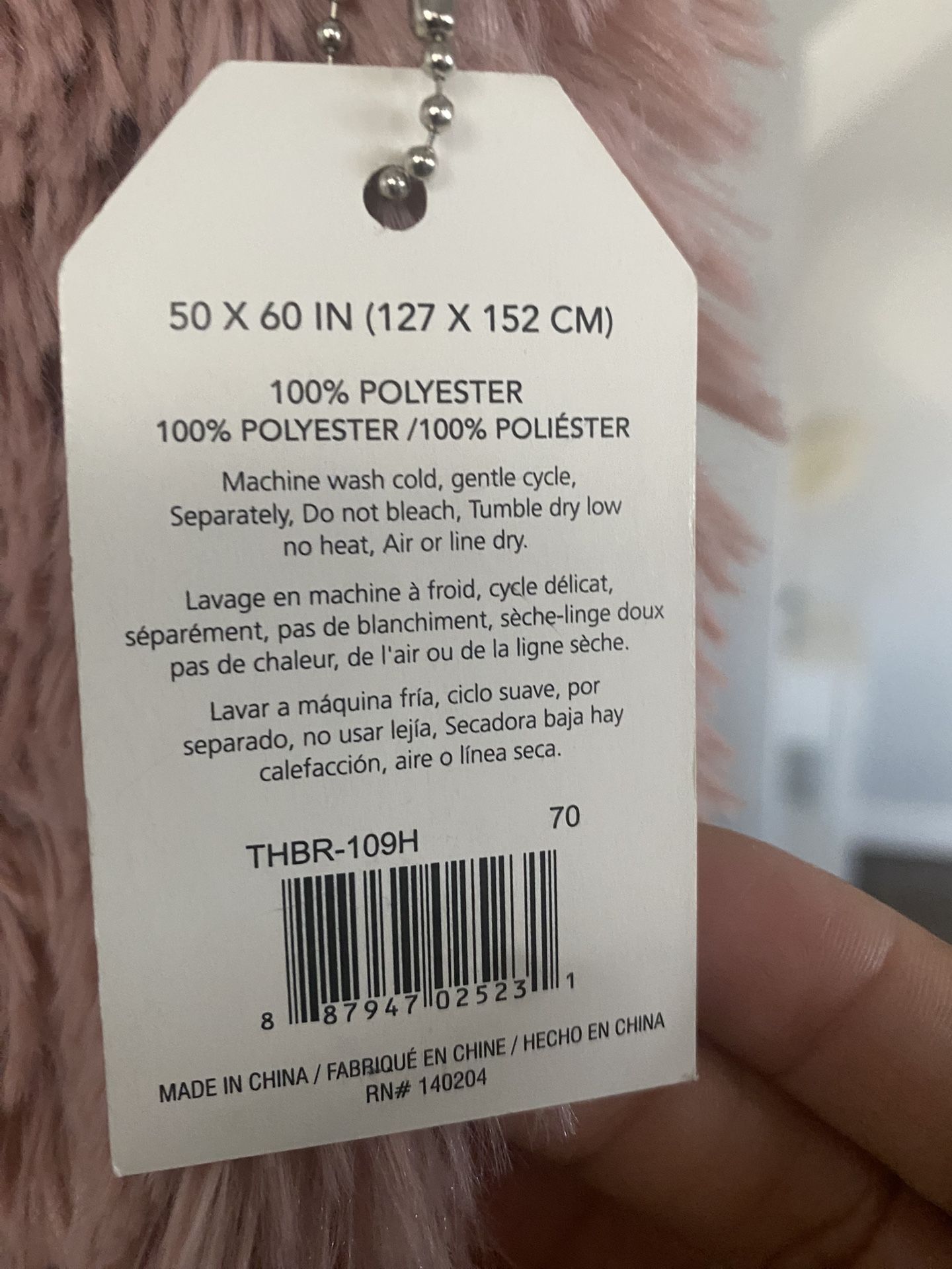 New, Soft, Pink Blanket $12 Midway Area