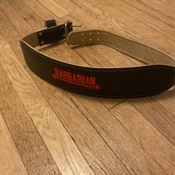 Weight lifting belt