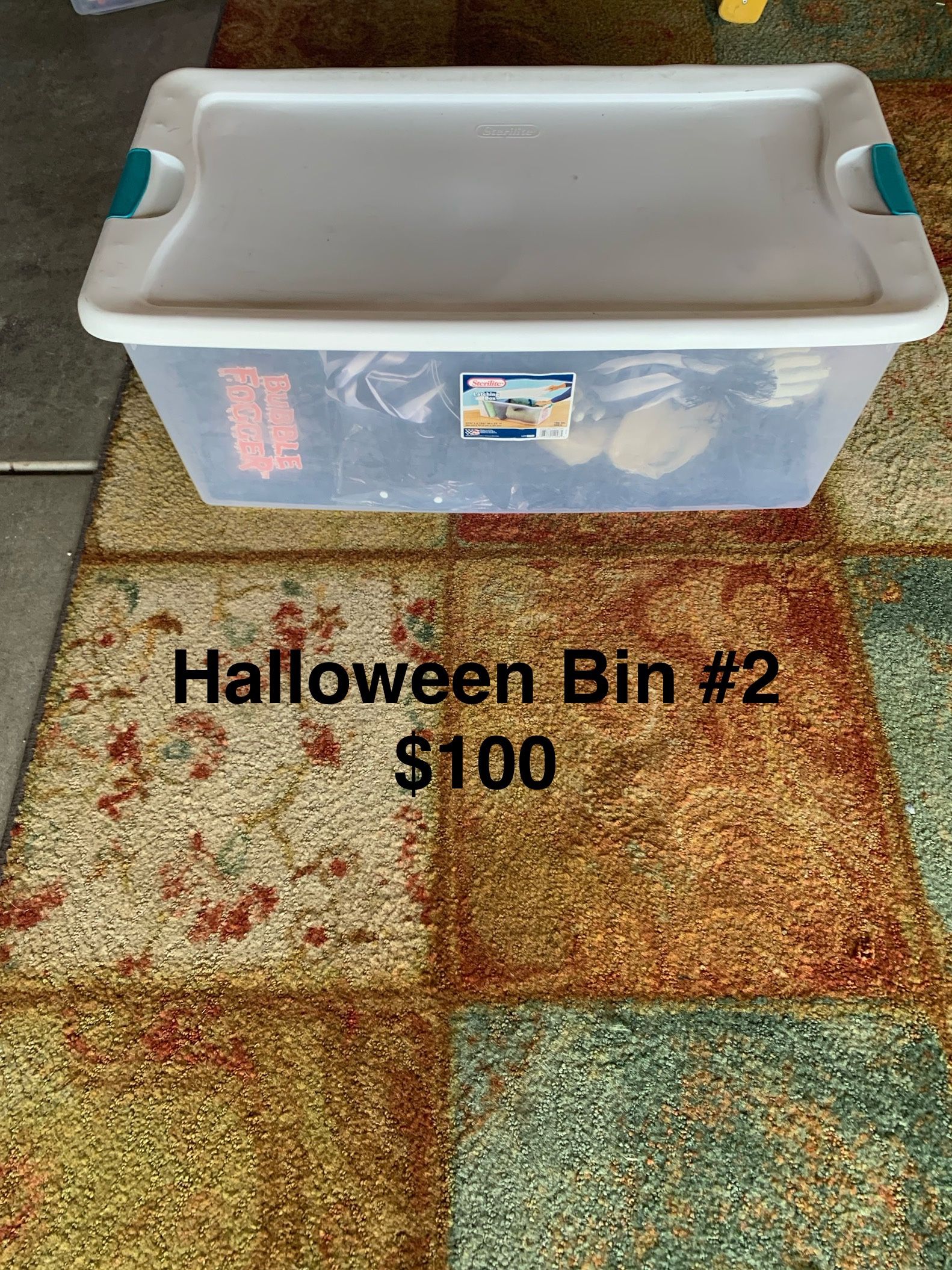 Halloween Decorations Bin #2