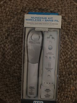 Nintendo Wii wireless nunchuck system