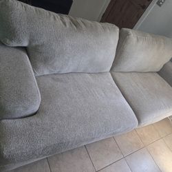 CREAM Sofa And CHAIR 