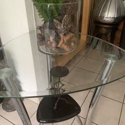 Glass End Tables 