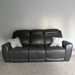Leather Couches (2) Like New