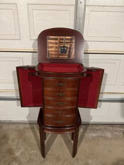 Powell Standing Jewelry Armoire