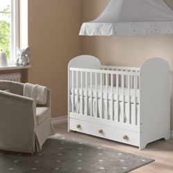 GONATT IKEA CRIB (White)