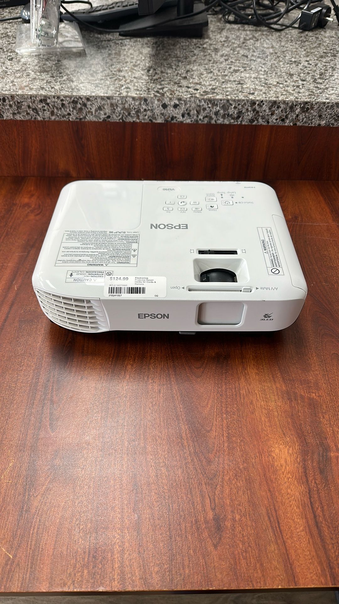 Epson Projector H838A  