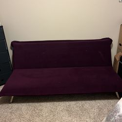 Used Purple Futon From Home Goods 