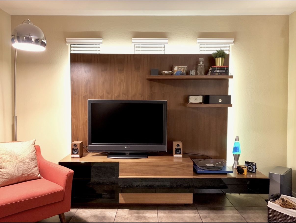 Mid Century Copenhagen Entertainment Center