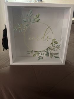 Card Box For Weddings/ Parties 