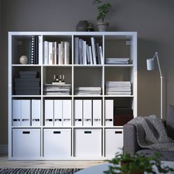 Ikea kallax 16 -cubes storage unit