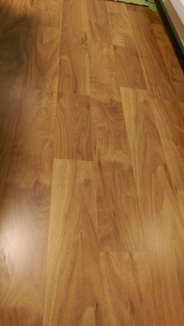 Harmonics Sunset Acacia Laminate Wood Floor with Underlayment and