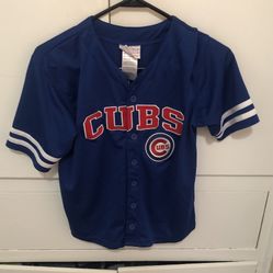 Chicago Cubs BOYS Size Medium 10/12 Jersey