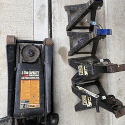 Floor Jack and Stands
