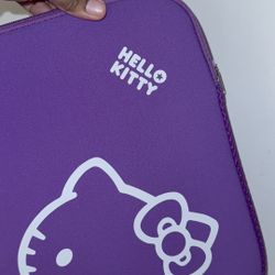 Hello Kitty Purple Kids Accessory Case