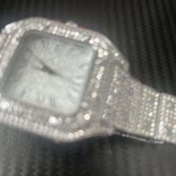 Moissanite watch