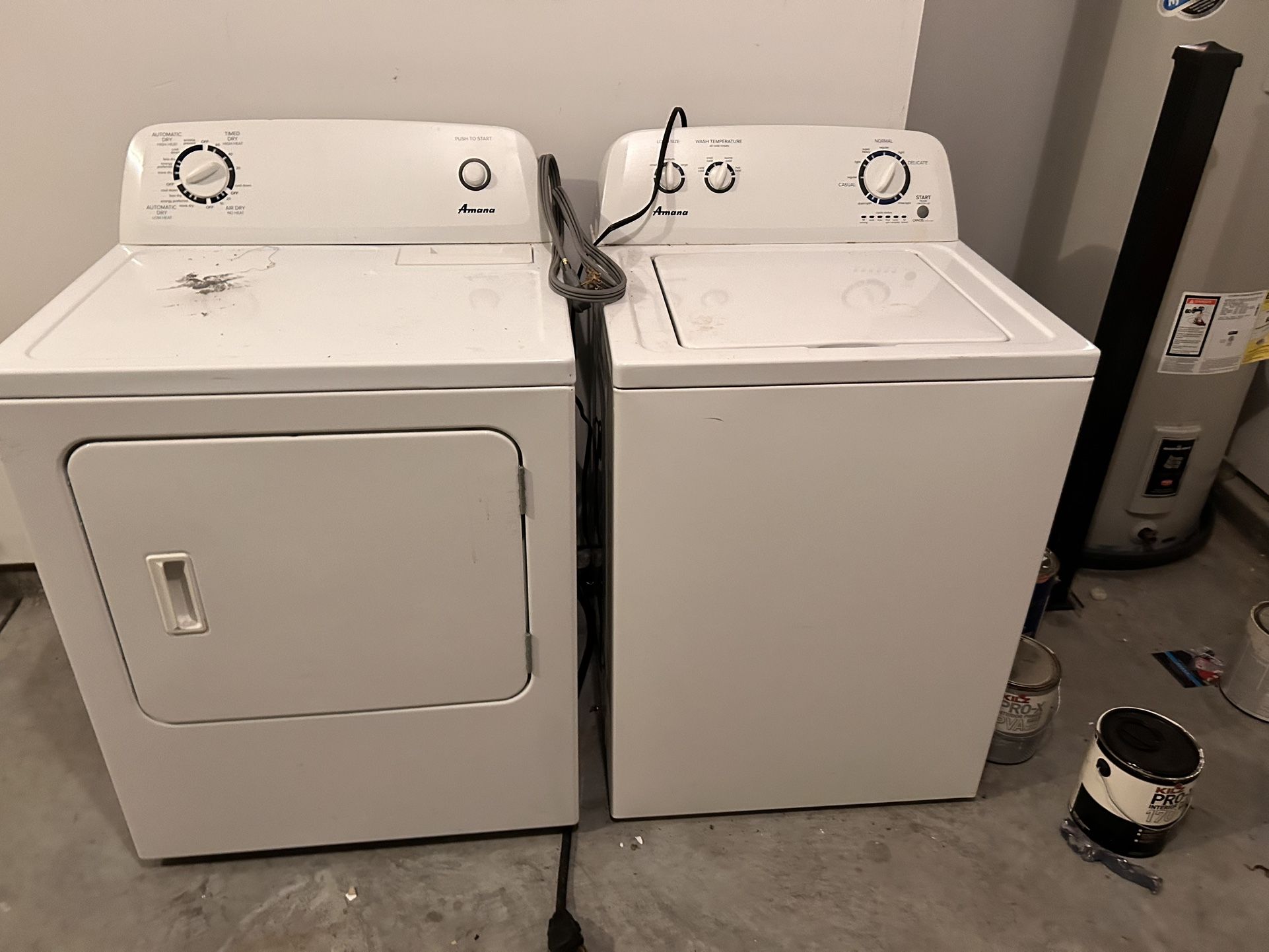 Washer And Dryer Set