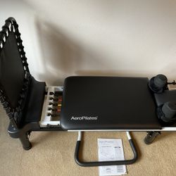 AeroPilates Reformer Plus with Stand & Cardio Rebounder – $125