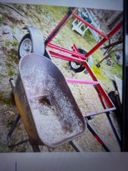 Wheelbarrel.
