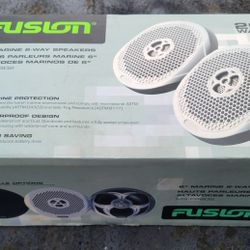 NOS Fusion Marine 6" 2 Way Speakers MS-FR602