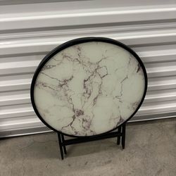 Small glass table