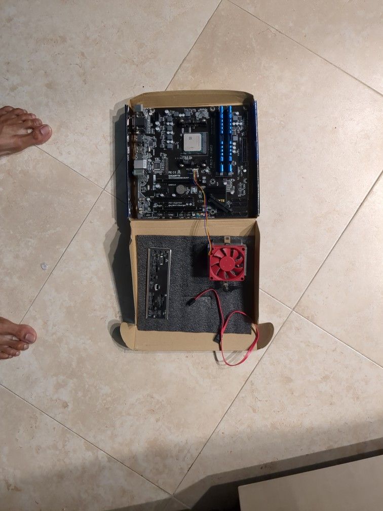 AMD A10-7800 CPU Motherboard and 16GB RAM