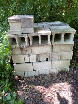 Cinder blocks