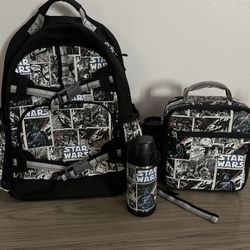 Star Wars Pottery Barn Backpack Set