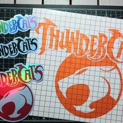 Decal THUNDERCATS plus Stickers Holographic 