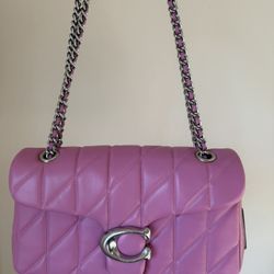 Coach Tabby fushia purse 