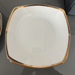 Fine Bone China - Dinner And Salad Plates