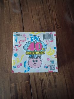 Topps Garbage Pail Kids 40th Anniversary Box