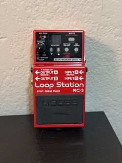 Boss RC-3 Loop Station Guitar Pedal