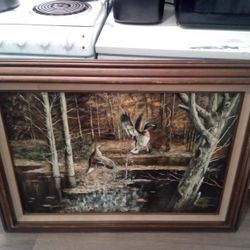 David Jones Oil On Canvas Painting Original And Signed 