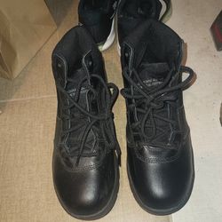 STEEL TOE Boots 8 1/2 Women High Quality