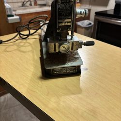 Vintage Stamping Machine 